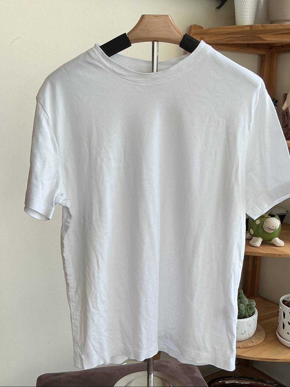 Banana Republic White Short Sleeve Crew T-Shirt